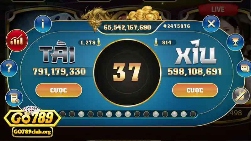 Hướng dẫn cách chơi tài xỉu cơ bản tại Go789